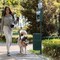 Flash Furniture Green Pet Waste Station with Pedal Trash Can-Bags YAN-HL1I55425-GG - alternate 6
